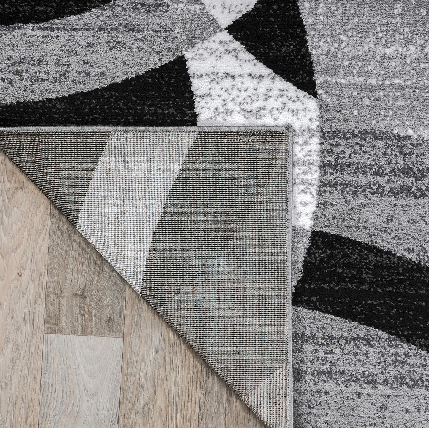 Transform Your Space with the Contemporary Modern Circles Area Rug - Stylish 6'6" x 9' Gray Design Perfect for Any Room