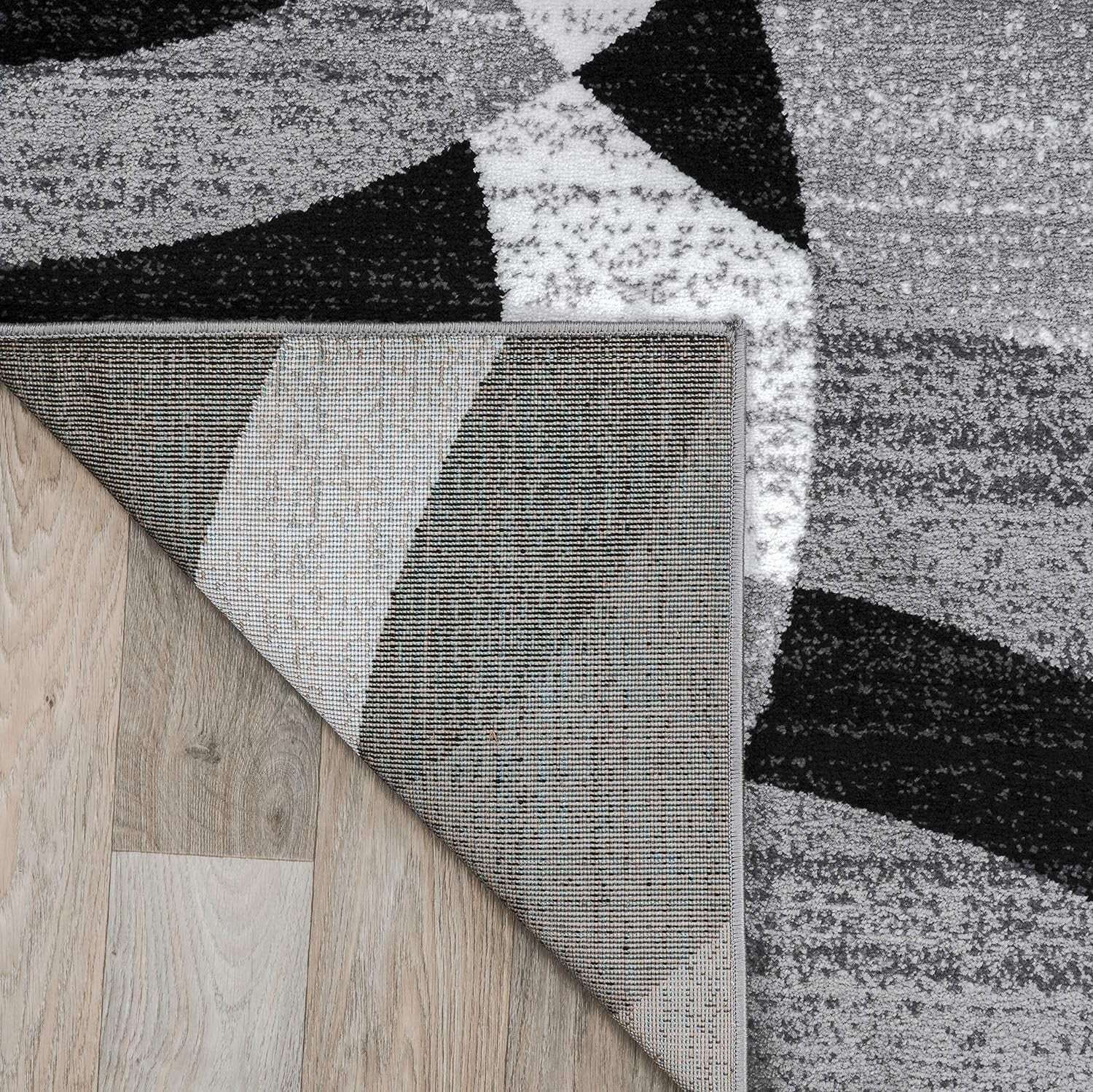 Transform Your Space with the Contemporary Modern Circles Area Rug - Stylish 6'6" x 9' Gray Design Perfect for Any Room